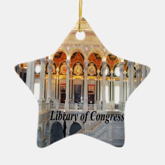 Washington D.C. Keramisch Ornament (Voorkant)