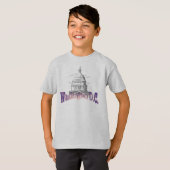 Washington D.C. Kinder T-Shirt (Voorkant volledig)