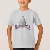 Washington D.C. Kinder T-Shirt (Voorkant)