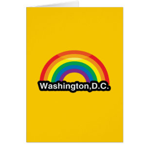 WASHINGTON D.C. LGBT PRIDE RAINBOW