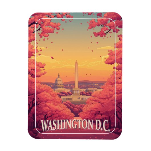 Washington D.C. Magneet (Verticaal)
