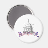 Washington D.C. Magnet (Voorkant / Achterkant)