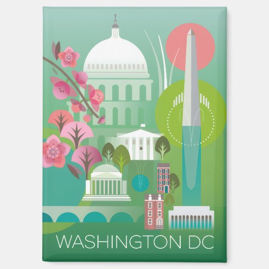 Washington, D.C. Magnet (Voorkant)
