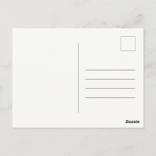 Washington D.C. Metro Subway Map Briefkaart (Achterkant)