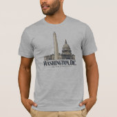 Washington D.C.-monument T-shirt (Voorkant)