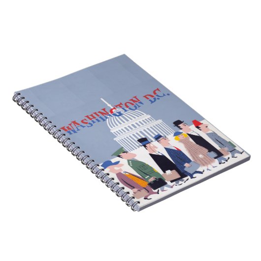 Washington D.C. Notitieboek (Rechterzijde)