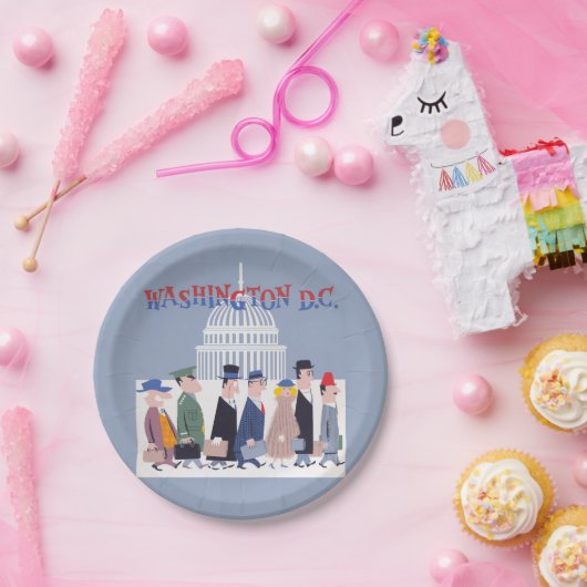 Washington D.C. Paper Bord (Feest)