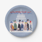 Washington D.C. Paper Bord (Voorkant)