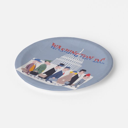 Washington D.C. Paper Bord (Gekanteld)