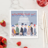 Washington D.C. Paper Napkin Servet (Insitu)