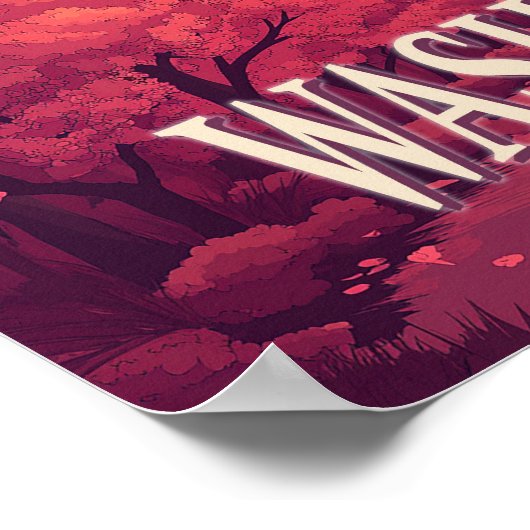 Washington D.C. Poster (Hoek)