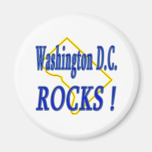 Washington D.C. Rocks. Magneet
