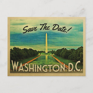 Washington D.C. Save the Date DC  Briefkaarten