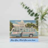 Washington D.C., Sightsee Tours Briefkaart (Staand voorkant)