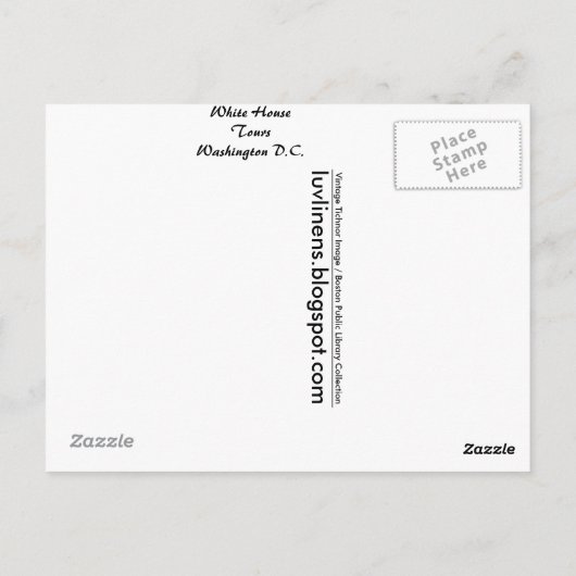 Washington D.C., Sightsee Tours Briefkaart (Achterkant)