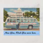 Washington D.C., Sightsee Tours Briefkaart (Voorkant)