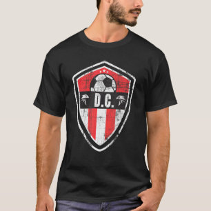 Washington D C Soccer Jersey Original Eagle Badge T-shirt