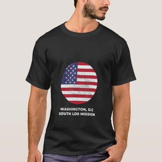 Washington D C South LDS Mission T-shirt (Voorkant)