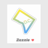 Washington D.C. Sticker (Vel)