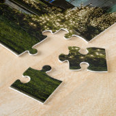 Washington D.C. Temple bij nacht Legpuzzel (Zijkant)