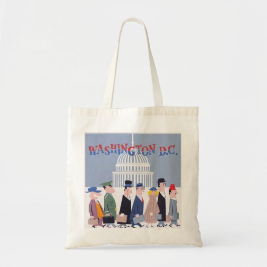 Washington D.C. Tote Bag (Voorkant)