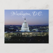 Washington D.C. US Capitol Briefkaart Post Card (Voorkant)