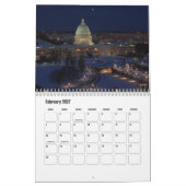 Washington, D.C.-USA Calendar Kalender (Feb 2027)