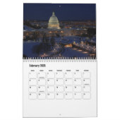 Washington, D.C.-USA Calendar Kalender (Feb 2026)