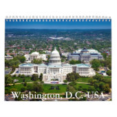 Washington, D.C.-USA Calendar Kalender (Hoes)