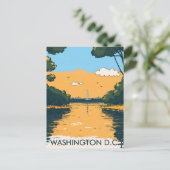 Washington D.C. USA Travel Briefkaart (Staand voorkant)