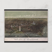 Washington D.C. van Potomac VieNorth (1892) Briefkaart (Voorkant)
