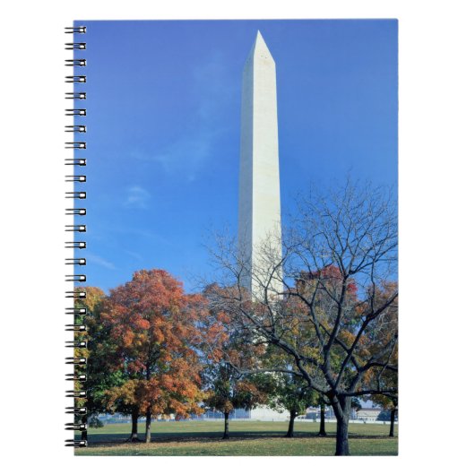 WASHINGTON, D.C. VS. Het Washington Monument verri Notitieboek (Voorkant)