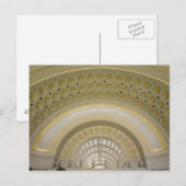 WASHINGTON, D.C. VS. Interieur van Union Station. Briefkaart (Voorkant / Achterkant)