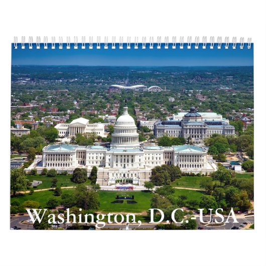 Washington, D.C.-VS-kalender Kalender (Hoes)