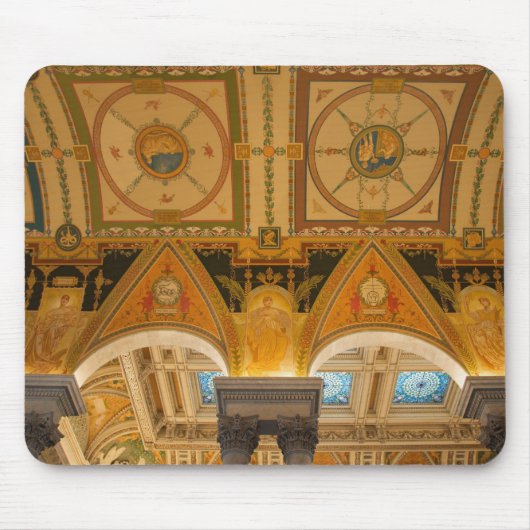 WASHINGTON, D.C. VS. Plafond in de grote hal van Muismat (Voorkant)