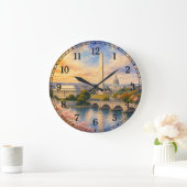 Washington D.C. Wall Clock — Landmark Design Grote Klok (Huis)