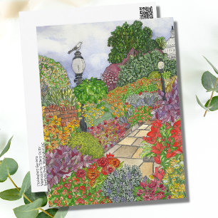 Washington D.C. Waterverf Briefkaart