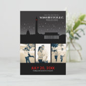 Washington D.C. Wedding Save-the-date Save The Date (Staand voorkant)