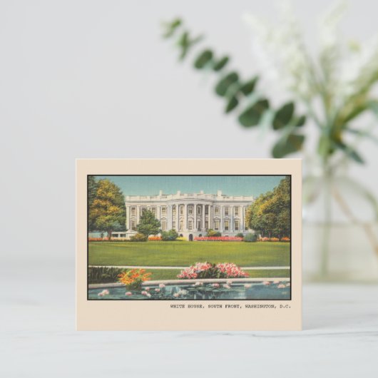 Washington D.C., White House Briefkaart (Staand voorkant)
