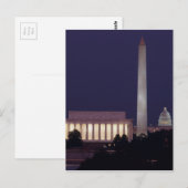 Washington DC 2 Briefkaart (Voorkant / Achterkant)