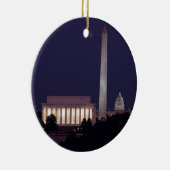 Washington DC 2 Keramisch Ornament (Rechts)