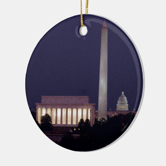 Washington DC 2 Keramisch Ornament (Links)