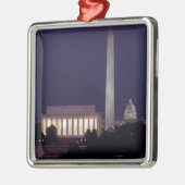 Washington DC 2 Metalen Ornament (Links)