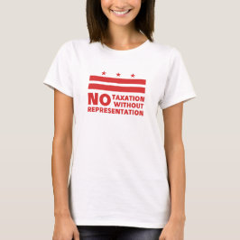 Washington DC 51 staat geen belasting T-shirt