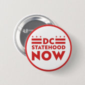 Washington DC 51e staat nu Ronde Button 5,7 Cm (Voorkant /achterkant)