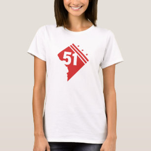 Washington DC 51e staat T-shirt