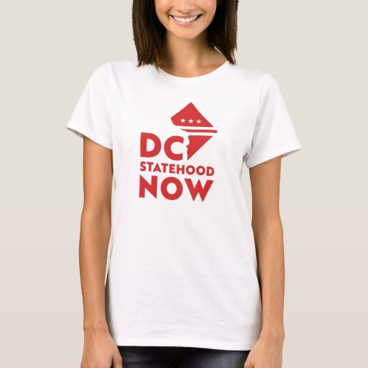 Washington DC 51ste staat nu T-shirt (Voorkant)