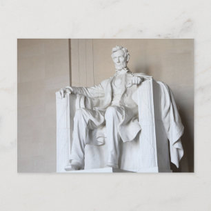 Washington DC Abraham Lincoln Memorial Ansichtkaar Briefkaart