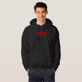Washington DC Afdrukbeeld Afdrukonderdruk Retr Hoodie (Voorkant volledig)