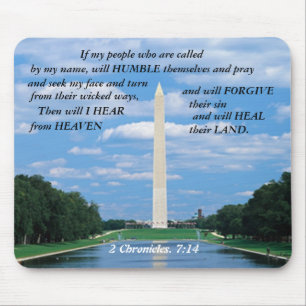 Washington DC als mijn volk Mousepad. Muismat
